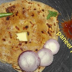 A picture of Paneer paratha.