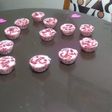 Cheesecake de fresa tipo cupcake