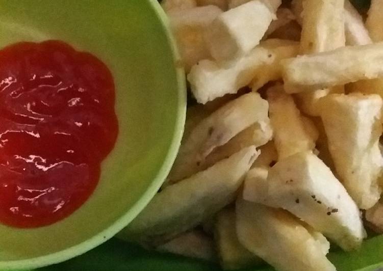 French fries sukun ala-ala
