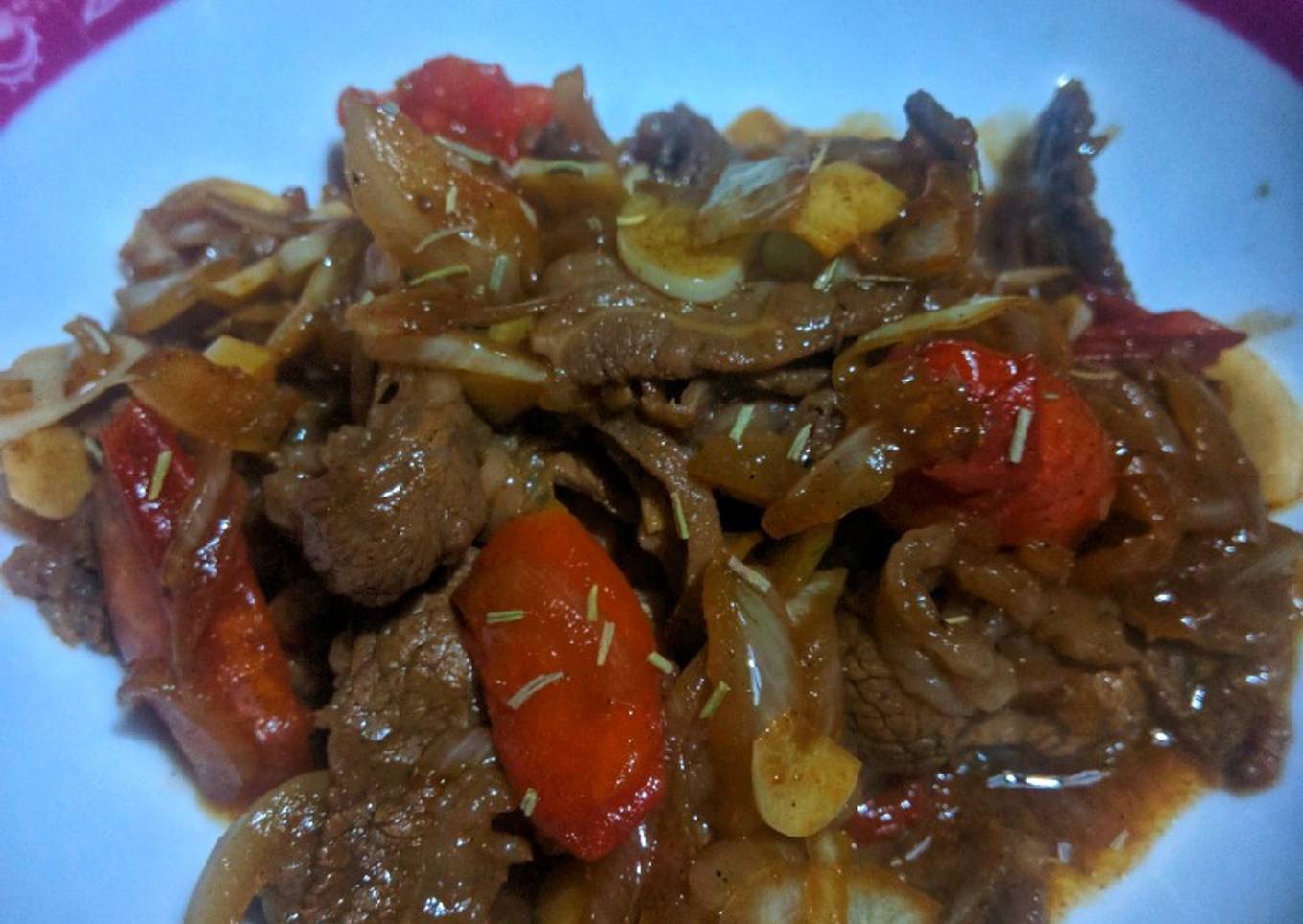 Beef Yakiniku Rendah Kalori
