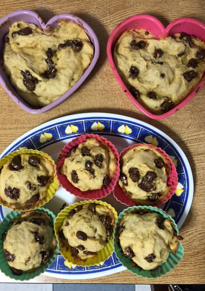Una foto de Muffins de plátano