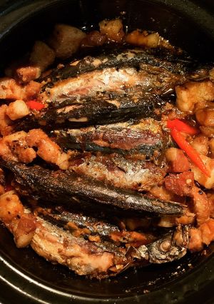 Hình của món Cá nục kho khô.