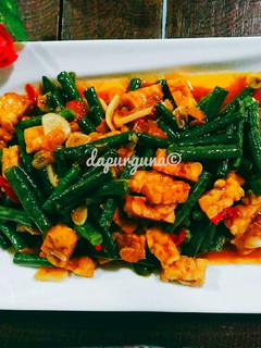 Foto resep Tumis Tauco Kacang Panjang