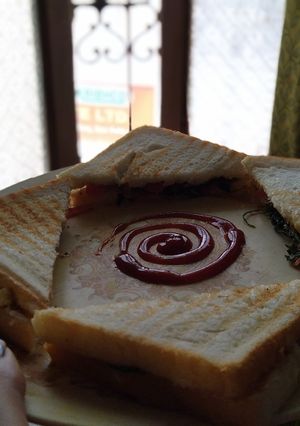 A picture of Chatpata Veg Sandwich.