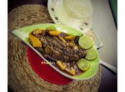 A picture of potato marinade