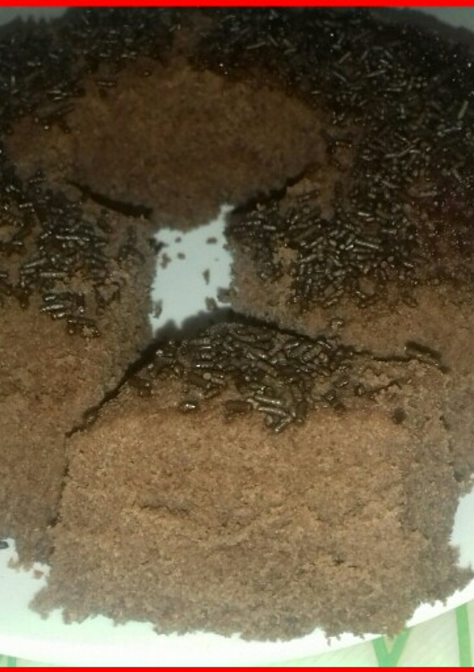 Una foto de Budín de chocolate en microondas fácil