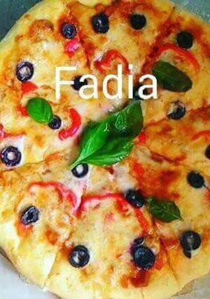 صورة لوصفة بيتزا