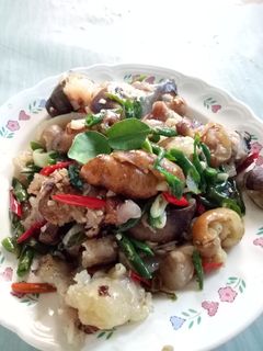 Foto resep Tumis kikil cabe ijo