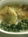 Filetes de pescado con cilantro  ©