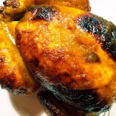 A picture of Mango-lime-chili roast chicken.