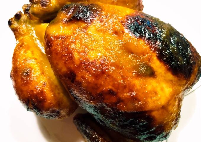 Steps to Make Homemade Mango-lime-chili roast chicken
