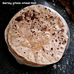 A picture of Barley whole wheat Roti.