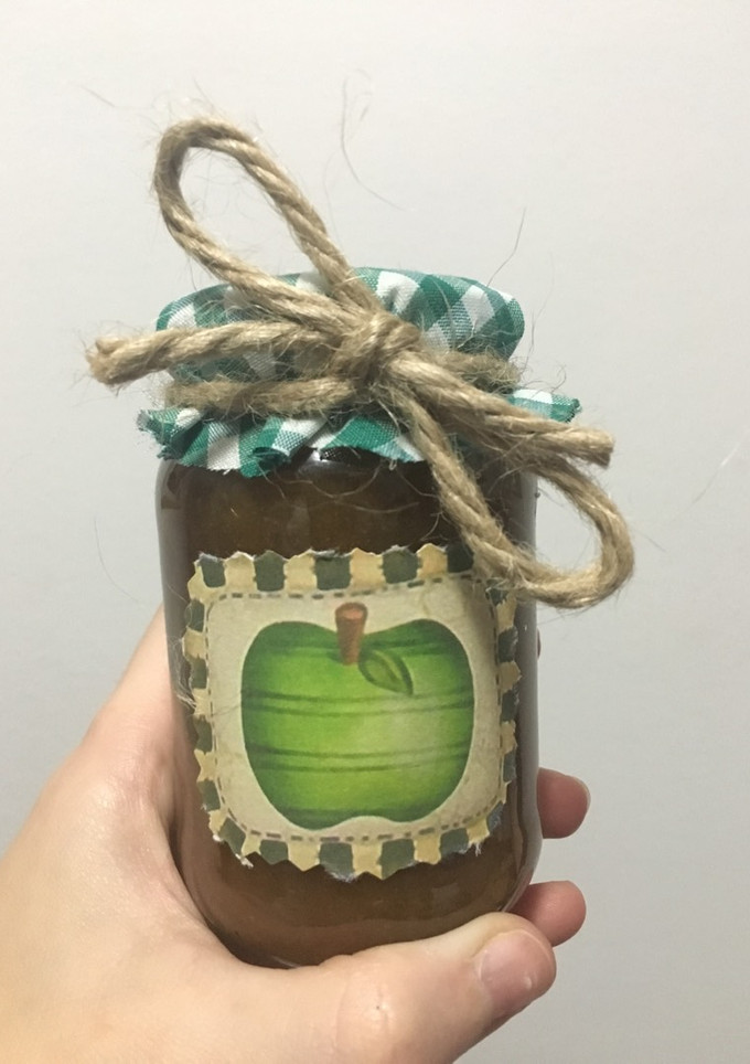 Una foto de Mermelada de manzana