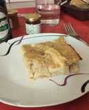 Tarta manzana y pera fit