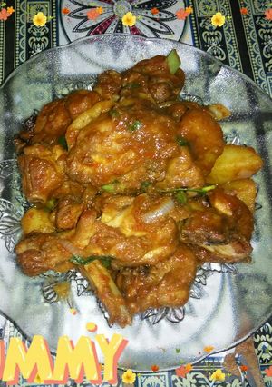 Foto resep Semur ayam kecap pedas
