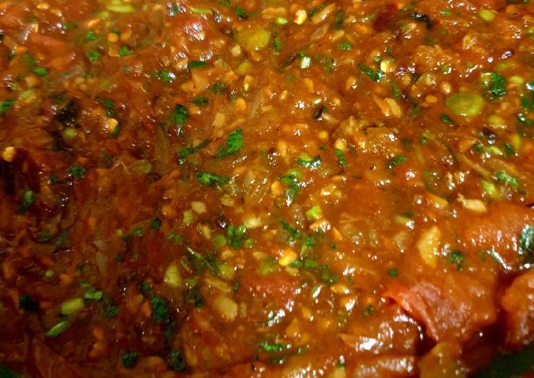 Steps to Make Homemade Tomato chutney