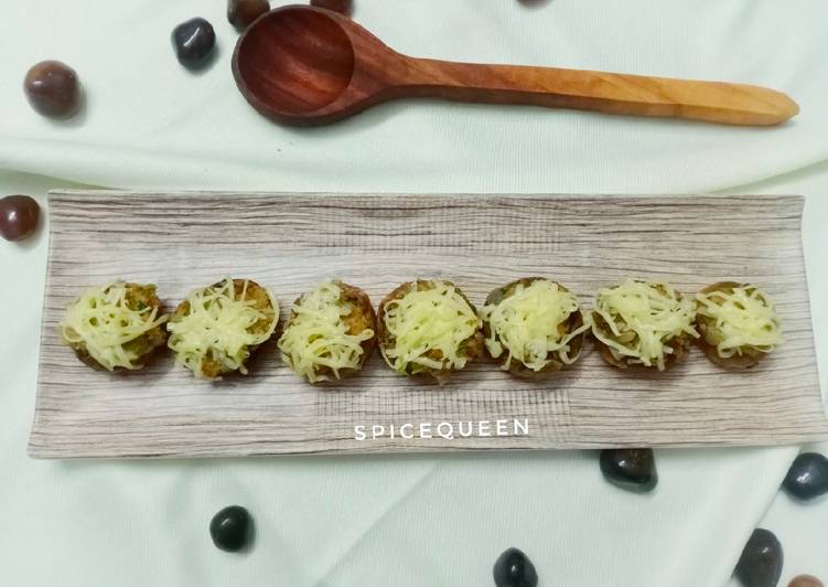 Easiest Way to Cook Award-winning Stuffed Mushroom | So Appetizing Food Recipe From My Kitchen