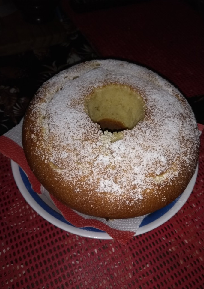 Una foto de Budín húmedo de vainilla