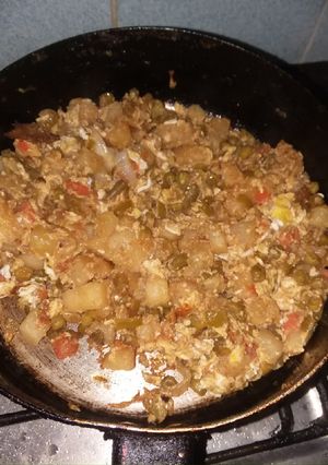 Una foto de Arroz hawaiano