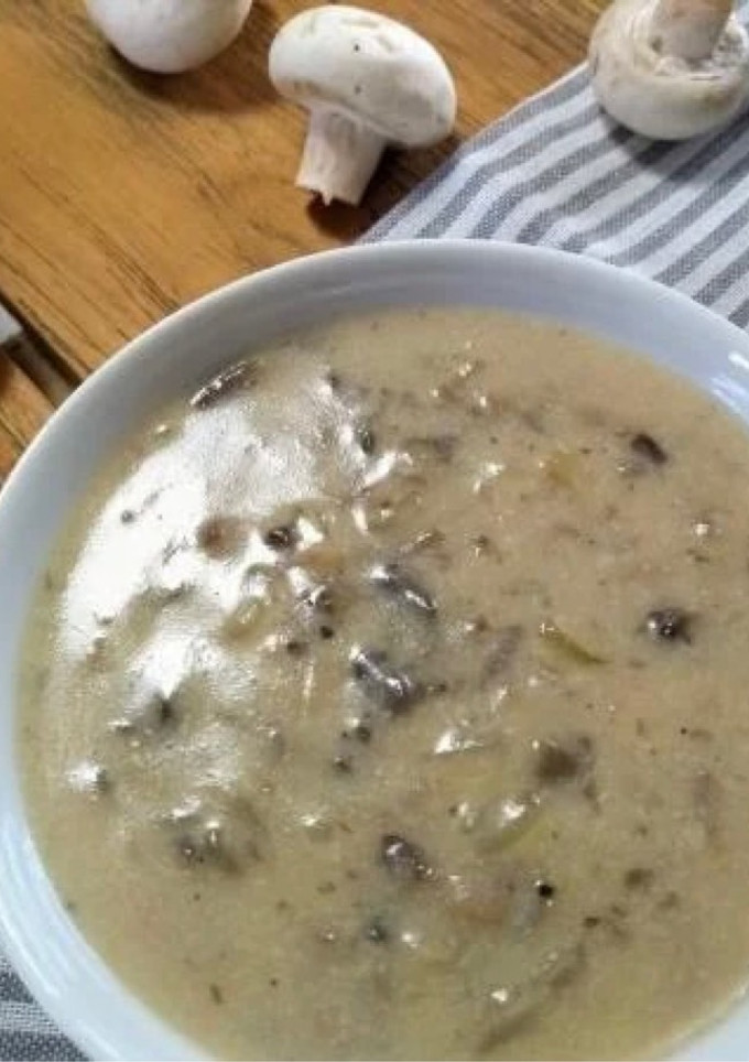 Una foto de Salsa de champiñones