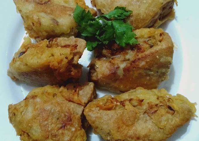 Tahu Goreng Isi Sayuran