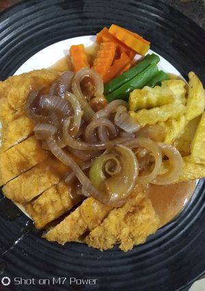 Foto resep Bistik ayam saos mentega