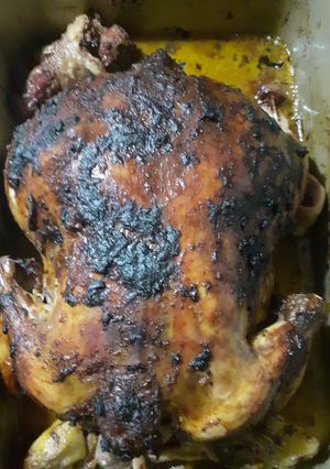 Una foto de Pollo al Horno Tipo Spiedo