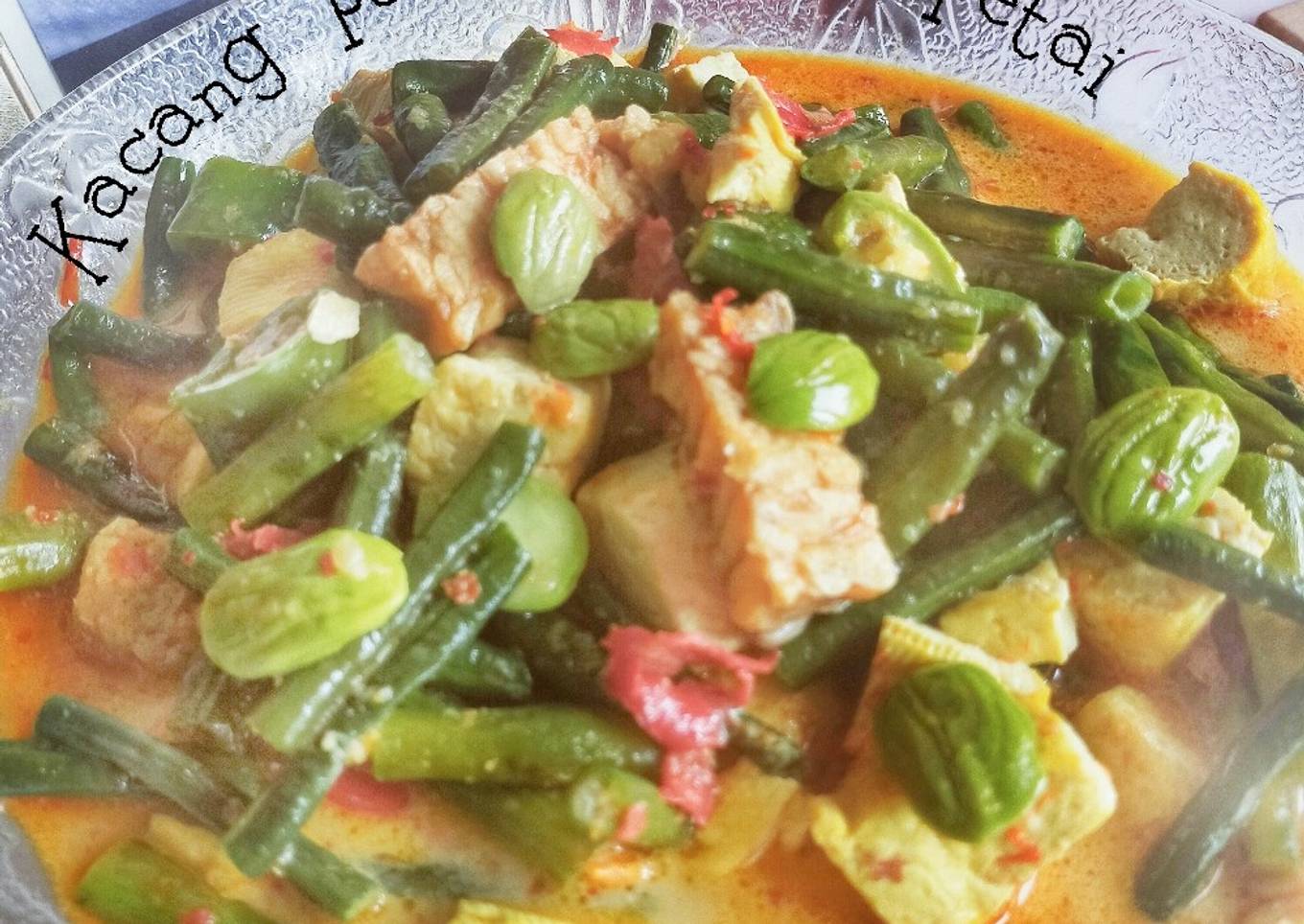 Kacang Panjang Tahu Petai