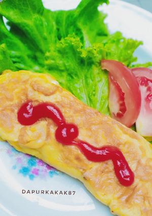 Foto resep Omelete keju sederhana