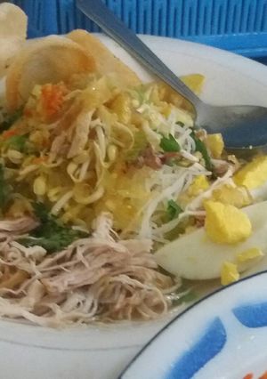 Foto resep Soto ayam lengkap (2017)