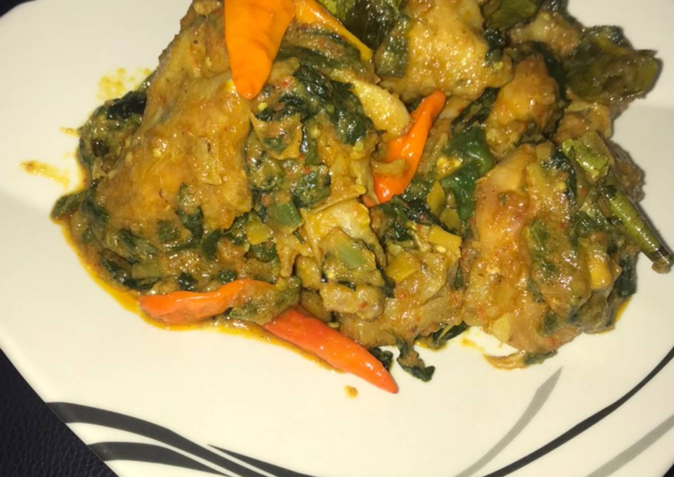 Ayam Woku Kemangi Khas Manado