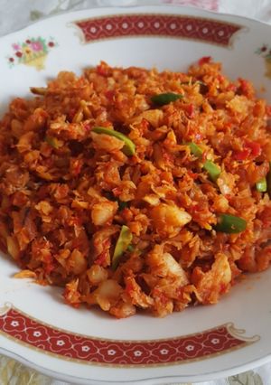 Foto resep Ikan suwir pedess