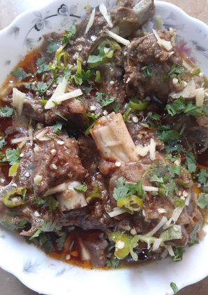 A picture of Mutton Nihari...