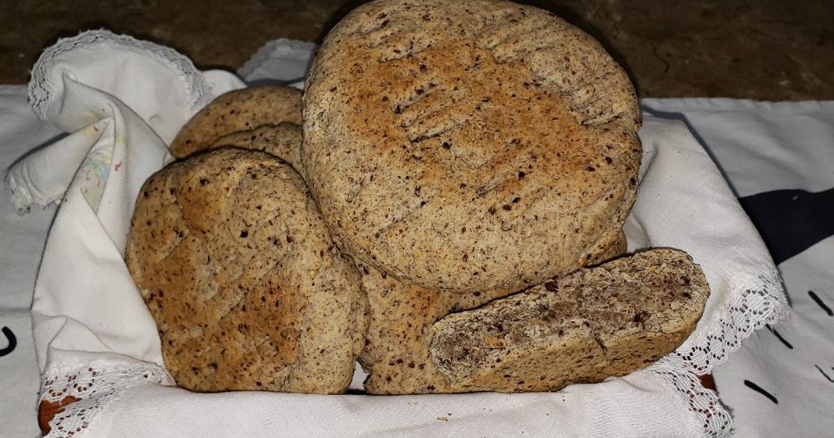 Descubrir 40+ imagen receta pan integral con linaza