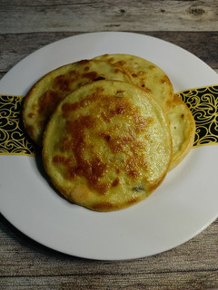 Foto resep 1037. Bakwan Udang Daun Bawang (cetakan pancake)