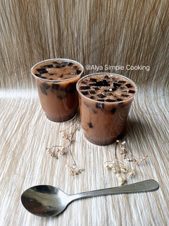 Foto resep Puding Susu Kopi Cincau Gula Merah