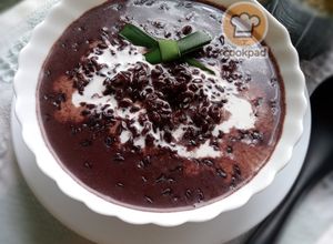 Gambar Bubur Pulut Hitam