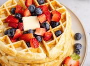 A picture of buttermilk waffle
