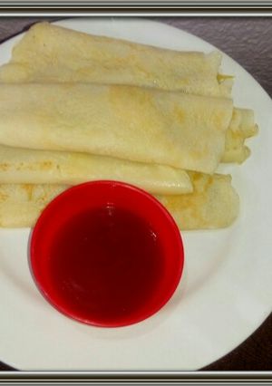 A picture of Pancake roll.