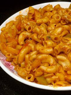صورة لوصفة معكرونة الطيبين