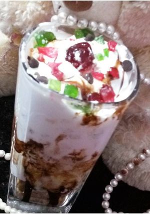 A picture of Vanilla cup with ice cream.