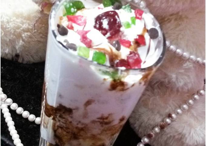 Recipe of Favorite Vanilla cup with ice cream