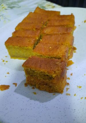 Foto resep Pumpkin Proll Butter Cake (Teknik Butter Cake)