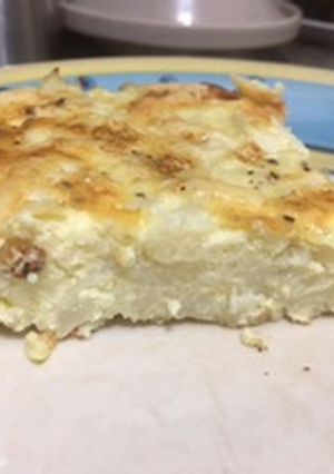 Una foto de Coliflor gratinado