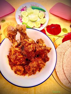 চিকেন কষা (Chicken Kosha Recipe in Bengali) রেসিপির প্রধান ছবি