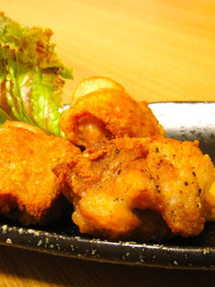 A picture of Deep fried chicken Karaage.