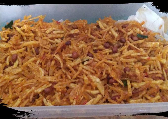 Anti Ribet, Membuat Kering Kentang Kriuk Untuk Jualan
