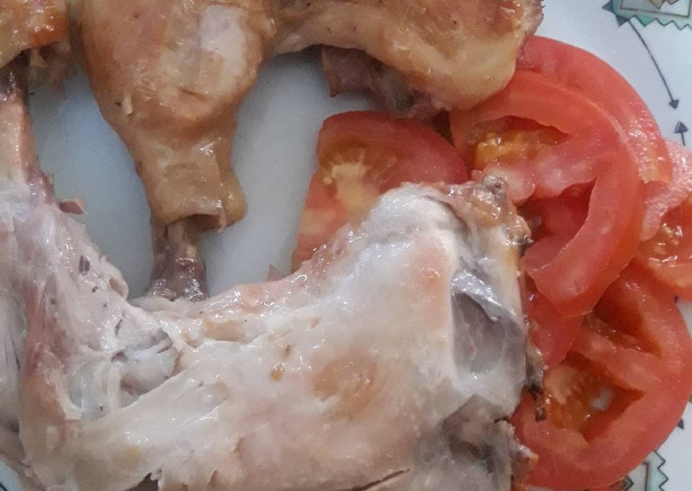 Pollo a la mostaza