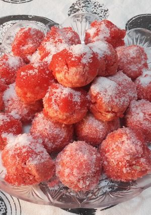 O poză a rețetei Gogoșele de carnaval (castagnole per carnevale).