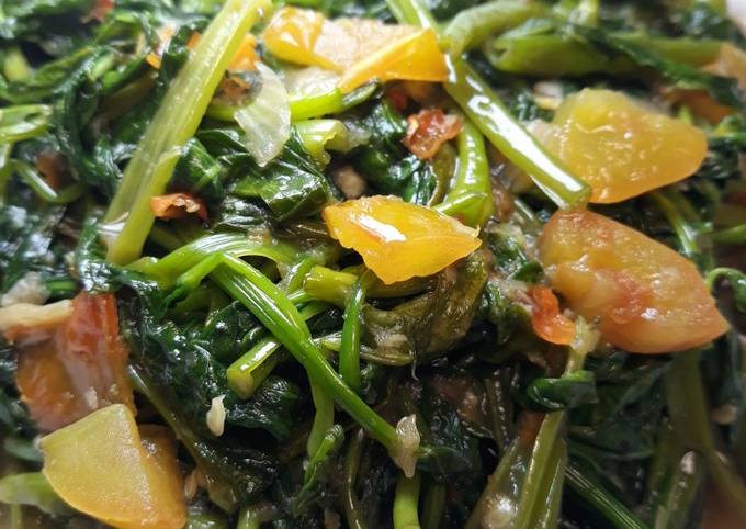 Resep #39 Tumis Kangkung Terasi Pedas Anti Gagal